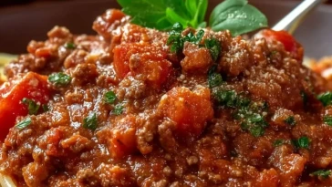 Sauce Bolognaise Délicieuse - 1