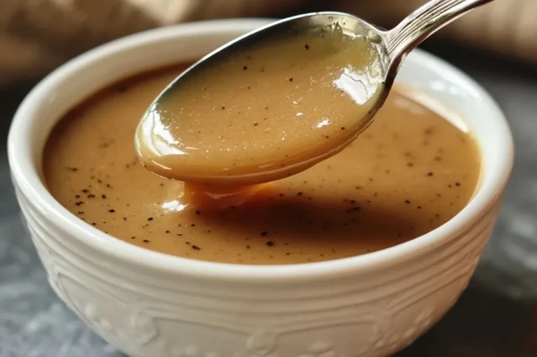Sauce Gravy Maison - 1