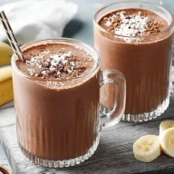 Smoothie Au Chocolat Sain Avec Collagène- 1