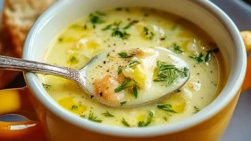 Soupe Avgolemono - 1