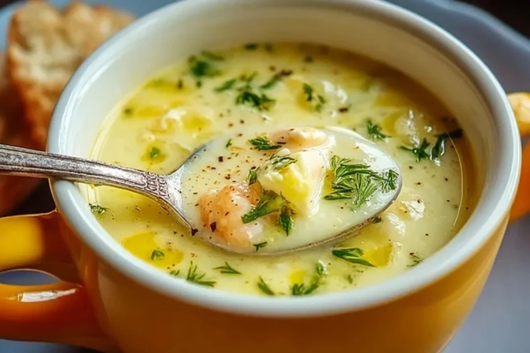 Soupe Avgolemono - 1