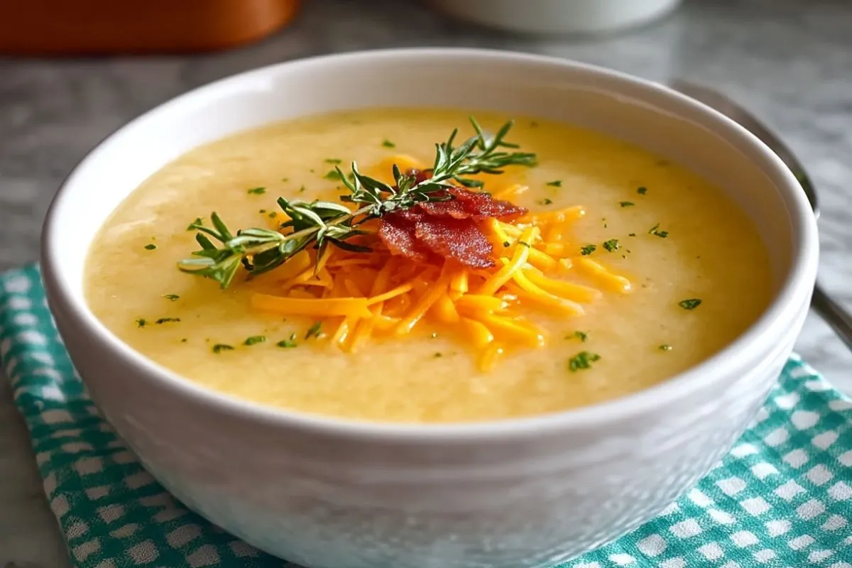 Soupe De Pommes De Terre À LAil Reste - 1