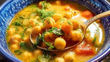 Soupe Grecque Aux Pois Chiches - 1