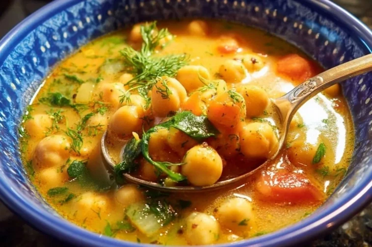 Soupe Grecque Aux Pois Chiches - 1