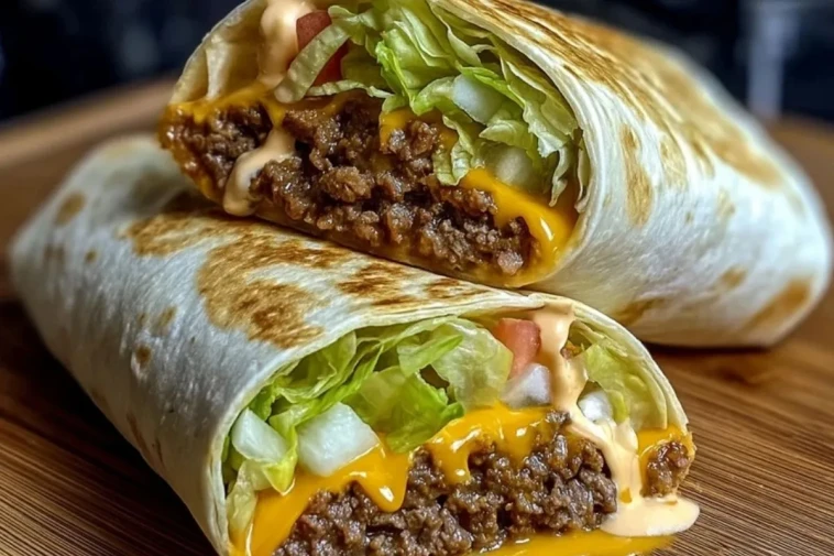 Wraps de Big Mac Maison - 1