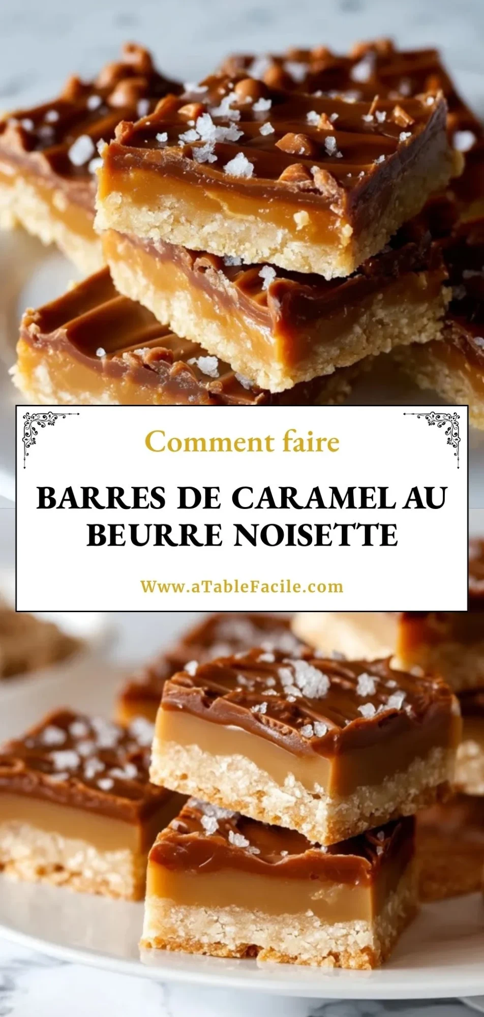 Barres De Caramel Au Beurre Noisette