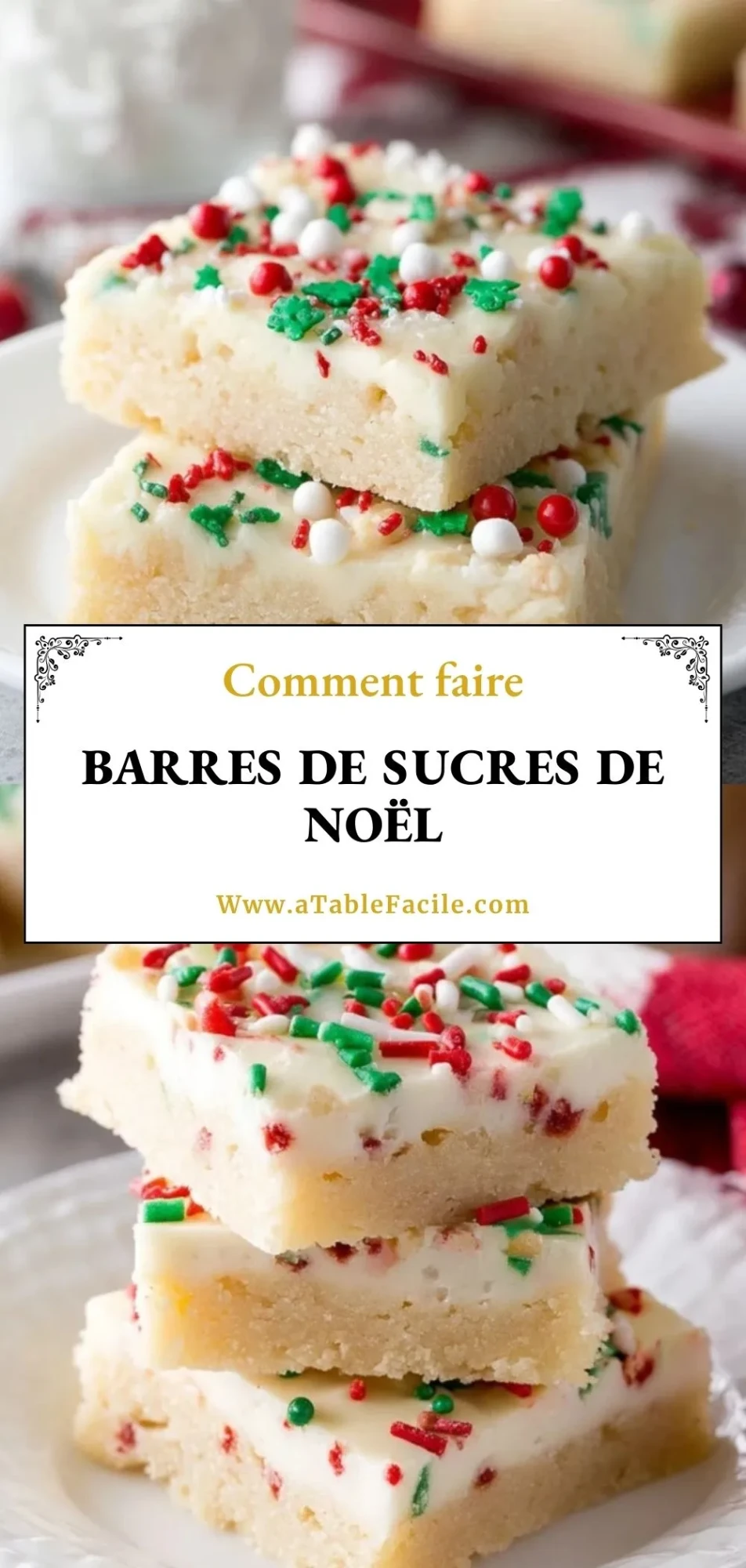 Barres de Sucres de Noël