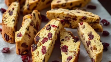 Biscotti Aux Canneberges Parfaits - 1