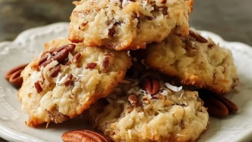 Biscuits À La Noix De Coco Et Aux Pacanes