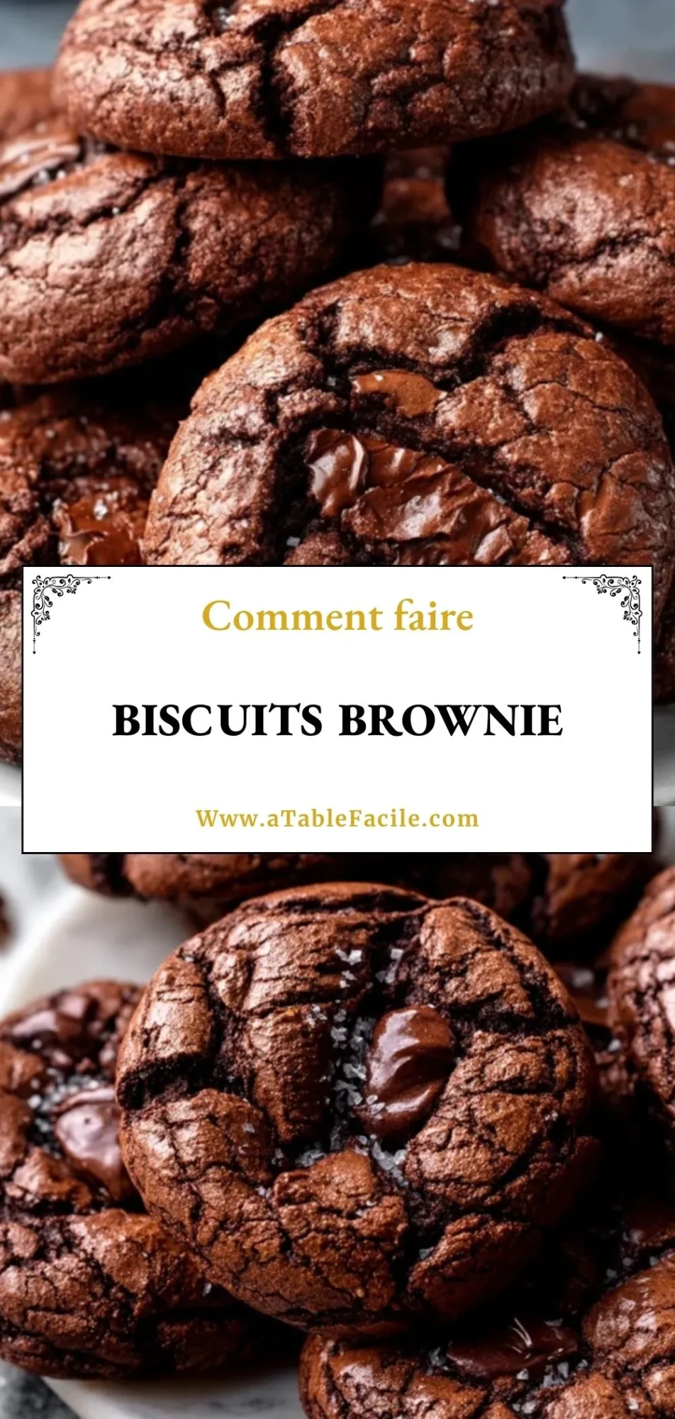 Biscuits Brownie - Pin 1
