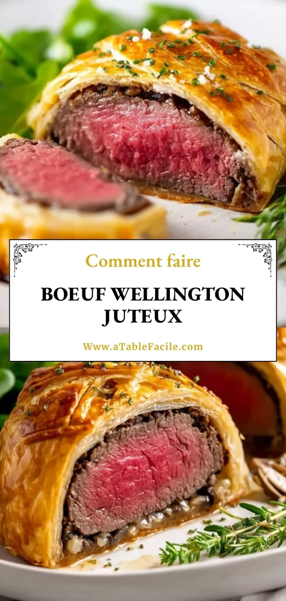 Boeuf Wellington Juteux - Pin 1