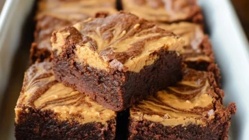 Brownies Au Beurre De Cacahuète