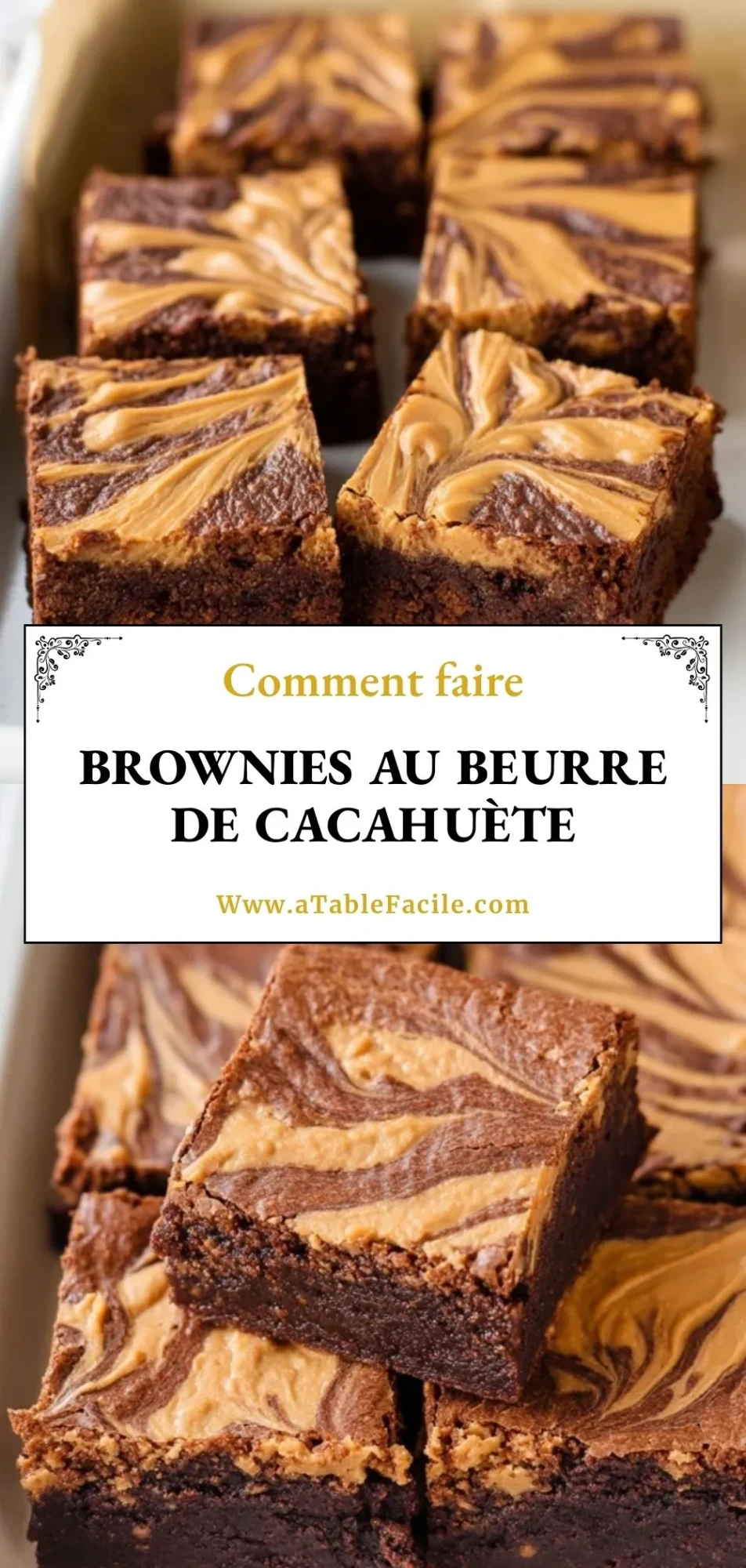 Brownies Au Beurre De Cacahuète