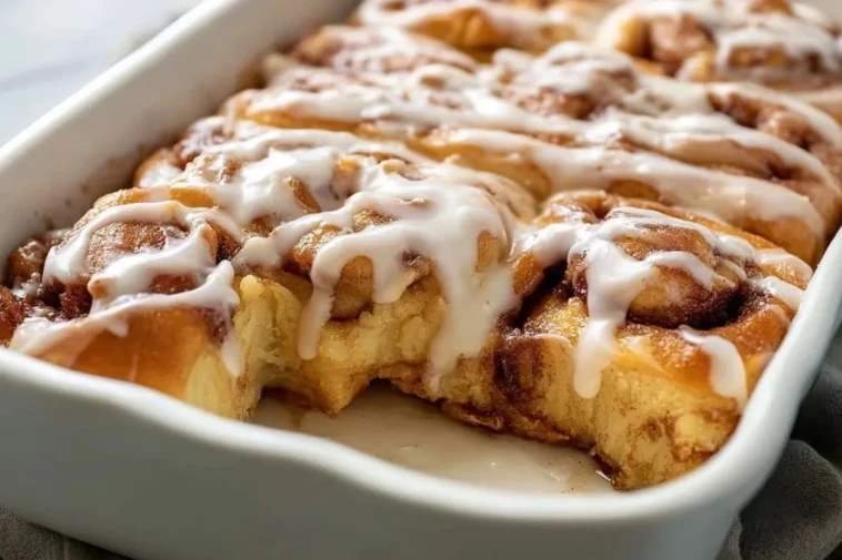 Casserole De Rouleaux De Cannelle - 1