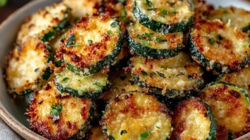 Chips de Courgette Parmesan Croustillantes à lAil - 1