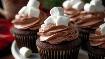 Cupcakes Au Chocolat Chaud