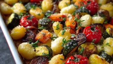 Légumes Rôtis Croquants Avec Gnocchis - 1