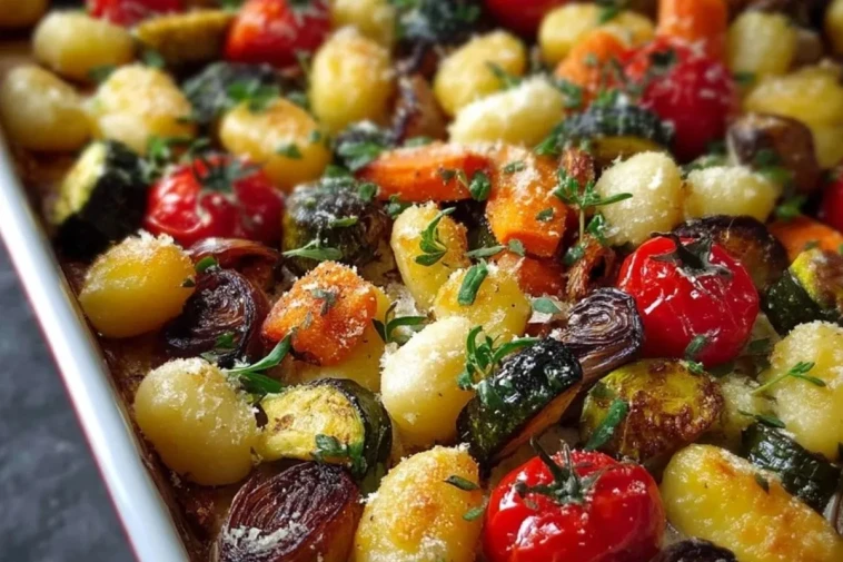 Légumes Rôtis Croquants Avec Gnocchis - 1