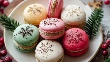 Macarons de Noël