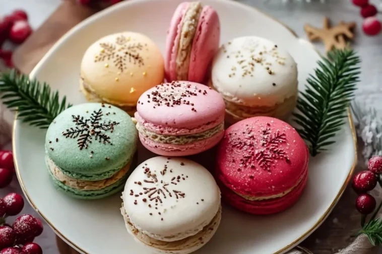 Macarons de Noël