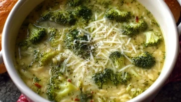 Soupe Italienne Aux Brocolis