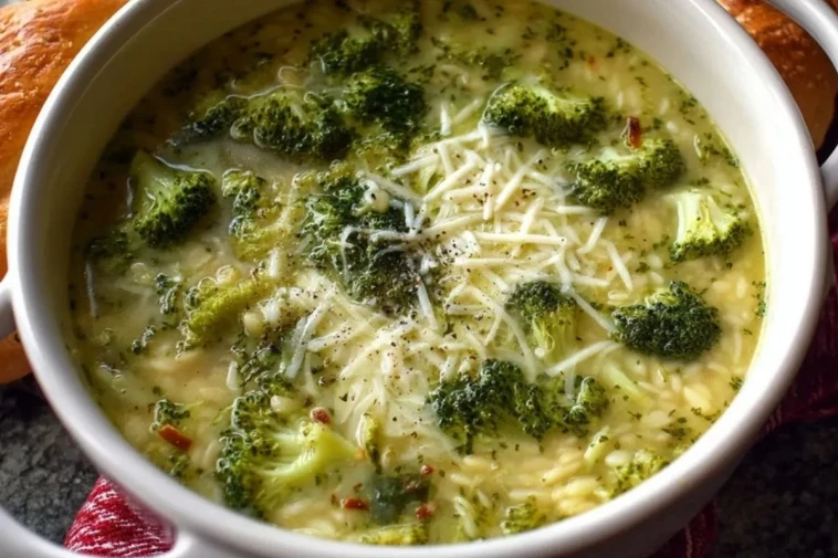 Soupe Italienne Aux Brocolis