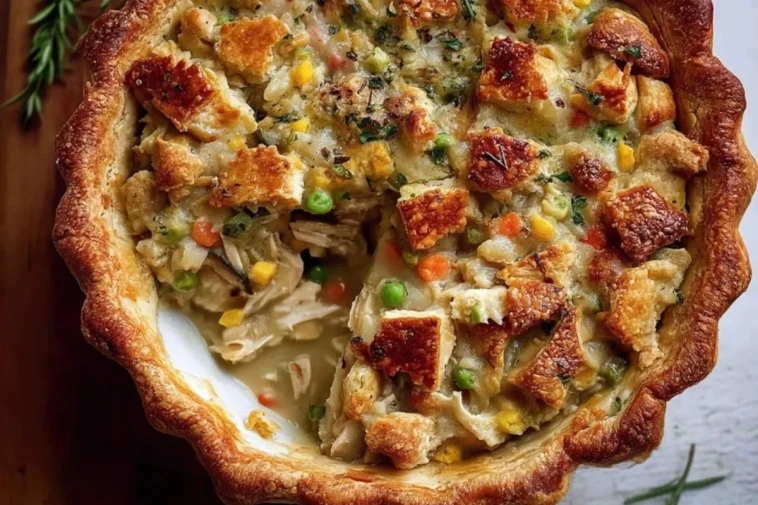 Tourte Végétalienne de Thanksgiving