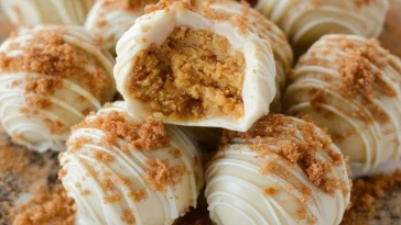 Truffes Cheesecake à la Citrouille